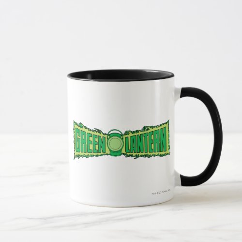 Green Lantern Logo with Lantern Mug
