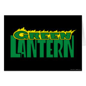 Green Lantern Logo - Yellow Flames (Front Horizontal)