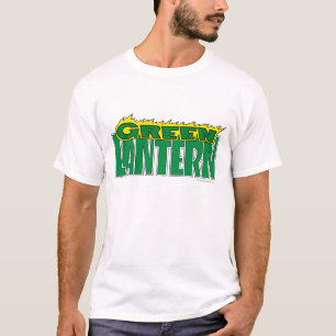 Green Lantern Logo - Yellow Flames T-Shirt