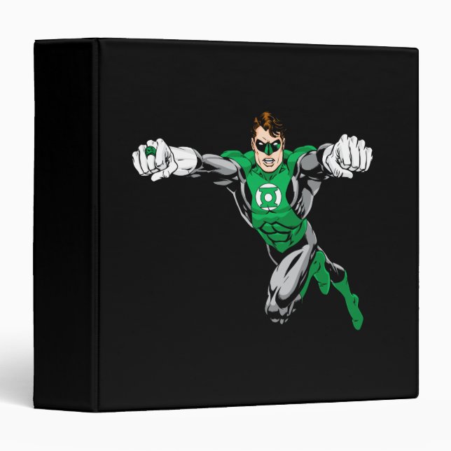 Green Lantern - Looking Forward 3 Ring Binder (Front/Spine)