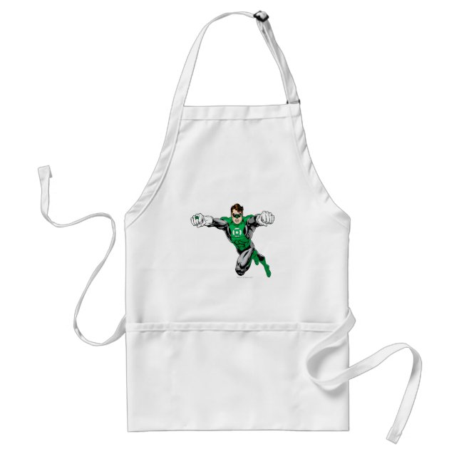 Green Lantern - Looking Forward Adult Apron (Front)