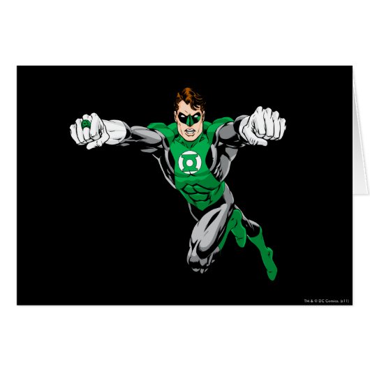 Green Lantern - Looking Forward Cards (Front Horizontal)