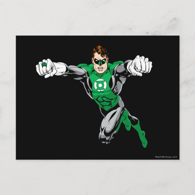Green Lantern - Looking Forward Postcard (Front)