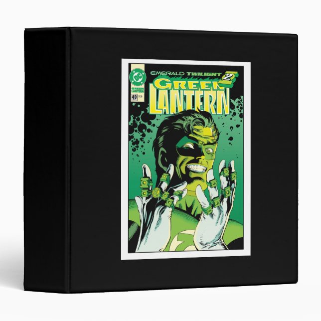 Green Lantern  - Many Rings Binder (Front/Spine)
