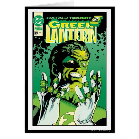 Green Lantern - Many Rings Cards (Front)