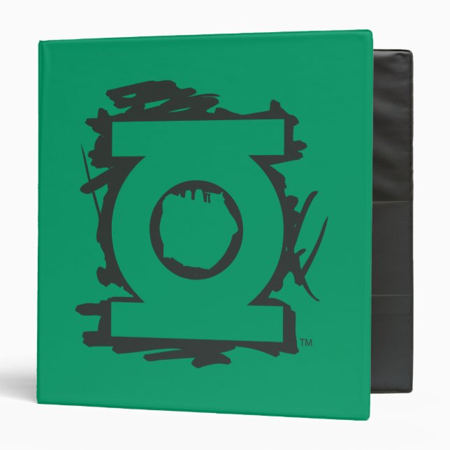 Green Lantern Marker Symbol Binder (Front/Inside)