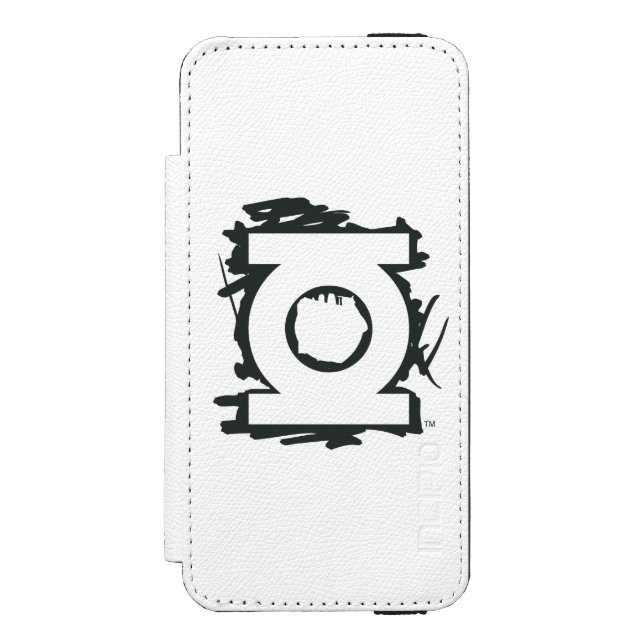 Green Lantern Marker Symbol Incipio iPhone Wallet Case (Folio Front)
