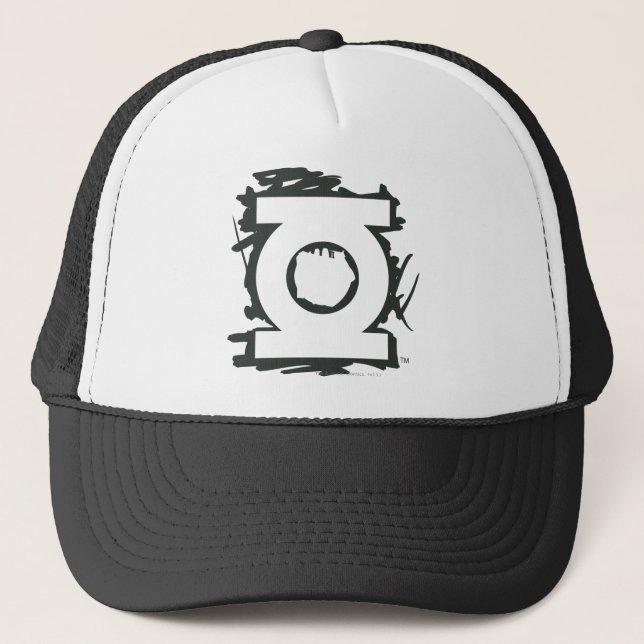 Green Lantern Marker Symbol Trucker Hat (Front)