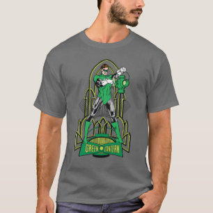 Green Lantern on decorative background T-Shirt