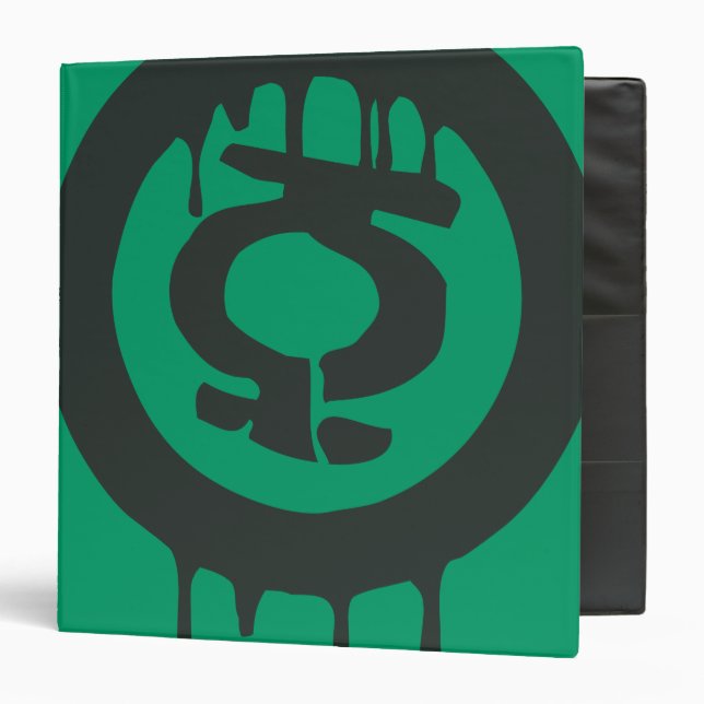 Green Lantern Paint Symbol Binder (Front/Inside)