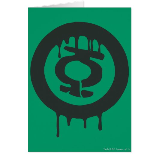 Green Lantern Paint Symbol Cards (Front)