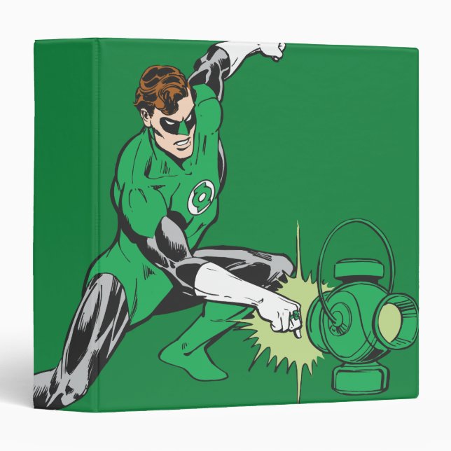 Green Lantern Power 3 Ring Binder (Front/Spine)
