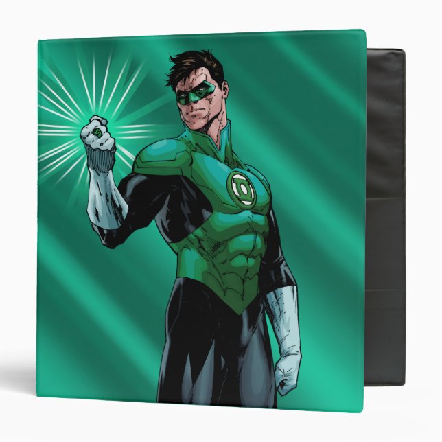 Green Lantern & Ring Binder (Front/Inside)