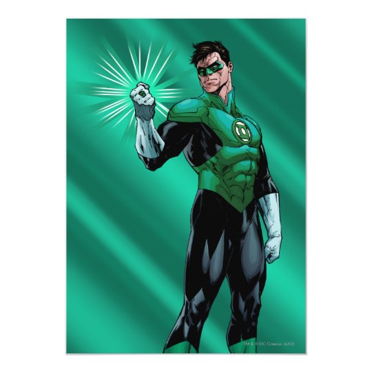 Green Lantern & Ring Card