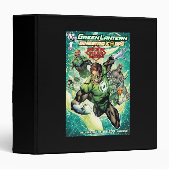 Green Lantern - Secret Files and Origins Cover Binder (Front/Spine)