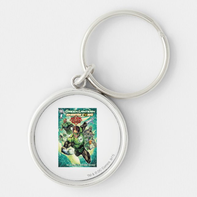 Green Lantern - Secret Files and Origins Cover Keychain (Front)