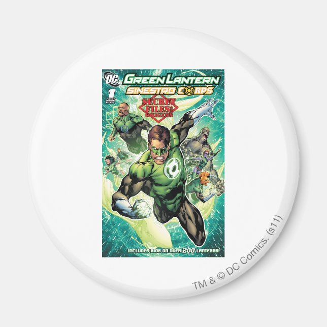 Green Lantern - Secret Files and Origins Cover Magnet (Front)