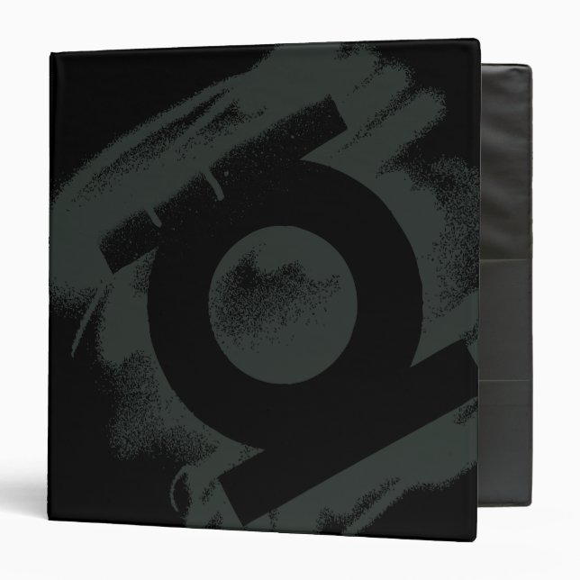 Green Lantern Spray Symbol 3 Ring Binder (Front/Inside)