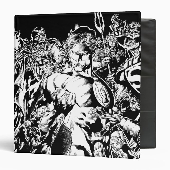 Green Lantern Surrounded Binder (Front/Inside)