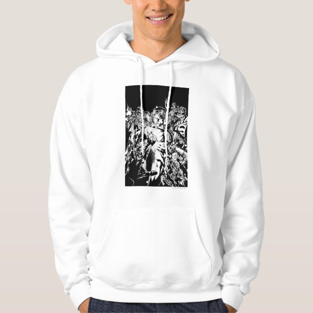 Green Lantern Surrounded Hoodie (Front)