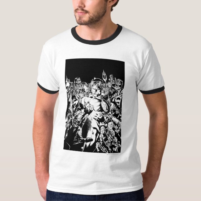 Green Lantern Surrounded T-Shirt (Front)