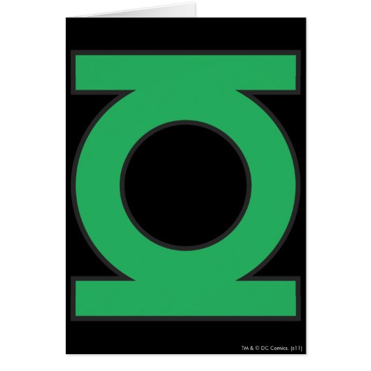 Green Lantern Symbol Cards (Front)
