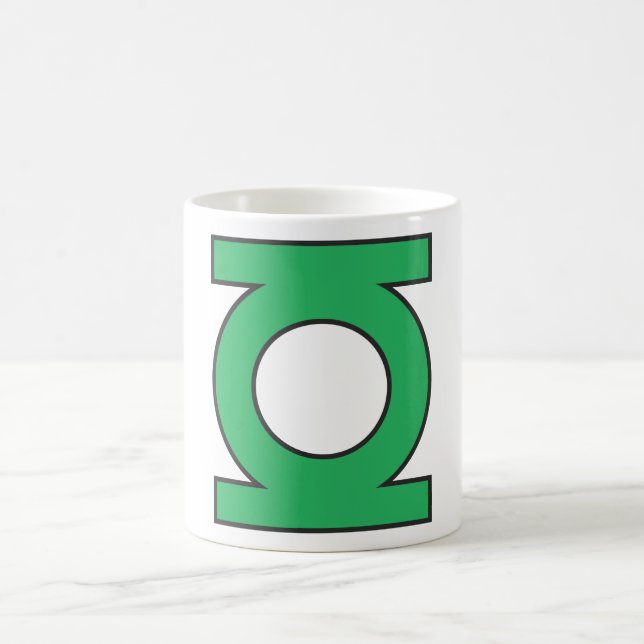 Green Lantern Symbol Coffee Mug (Center)