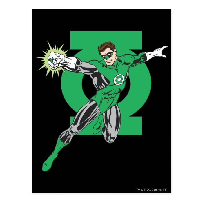 Green Lantern & Symbol Postcards