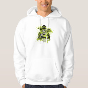 Green Lantern Text Collage - Color Hoodie