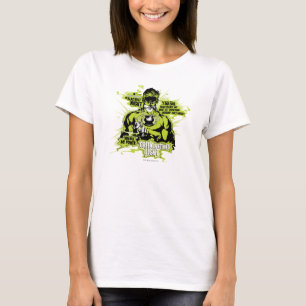 Green Lantern Text Collage - Color T-Shirt