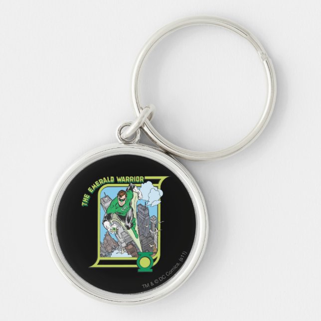 Green Lantern - The Emerald Warrior Keychain (Front)