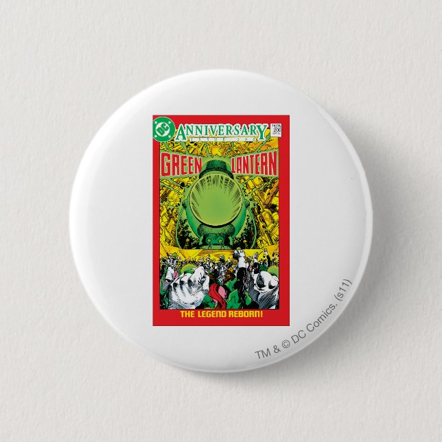 Green Lantern - The Legend Reborn Pinback Button (Front)