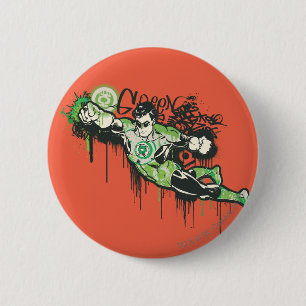 Green Lantern - Twisted Innocence Poster Pinback Button