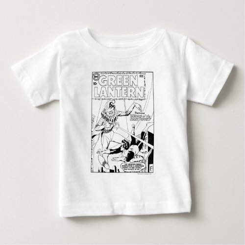 Green Lantern vs Clown Black and White Baby T_Shirt