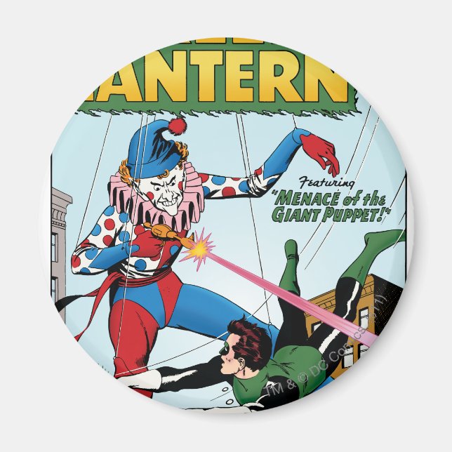 Green Lantern vs Clown Magnet (Front)