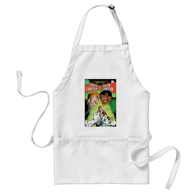 Green Lantern vs Green Lantern Adult Apron (Front)