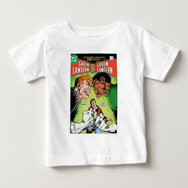 Green Lantern vs Green Lantern Baby T-Shirt (Front)