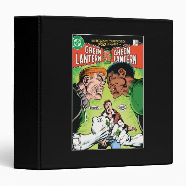 Green Lantern vs Green Lantern Binder (Front/Spine)
