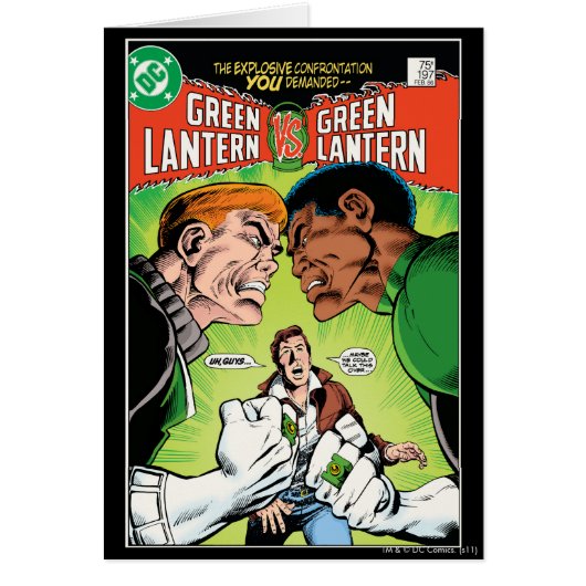 Green Lantern vs Green Lantern Cards (Front)