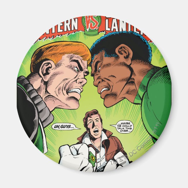 Green Lantern vs Green Lantern Magnet (Front)