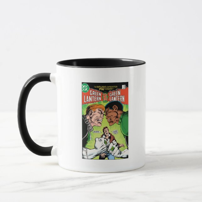 Green Lantern vs Green Lantern Mug (Left)