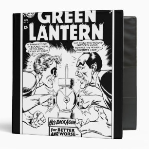 Green Lantern vs Sinestro, Black and White Binder