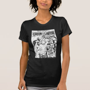 Green Lantern vs The Wizard of Odds, Black and Whi T-Shirt