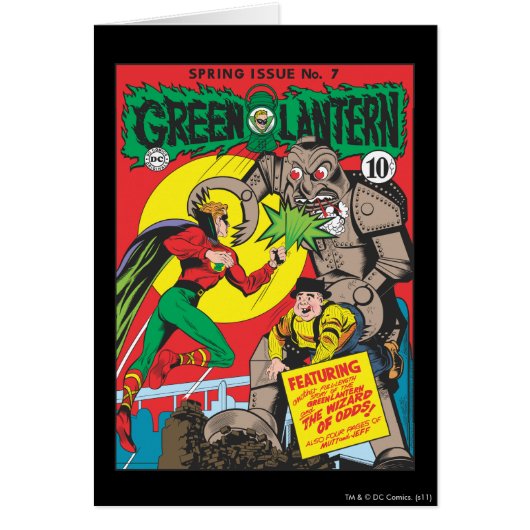 Green Lantern vs The Wizard of Odds Cards (Front)