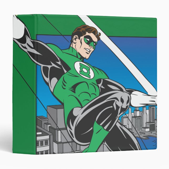 Green Lantern with City Background Binder (Front/Spine)