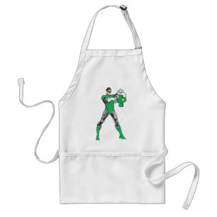 Green Lantern with Lantern Adult Apron