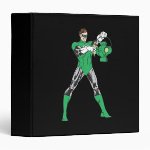 Green Lantern with Lantern Binder