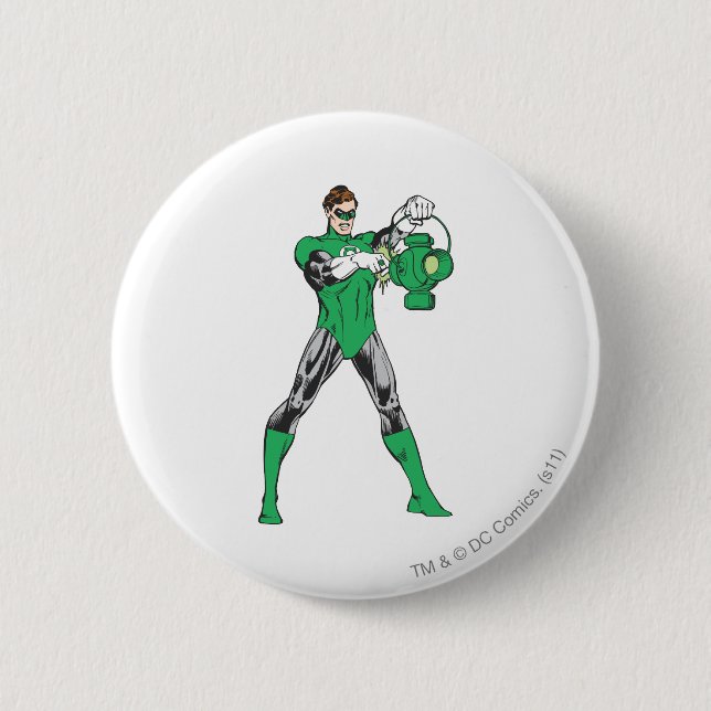 Green Lantern with Lantern Button (Front)
