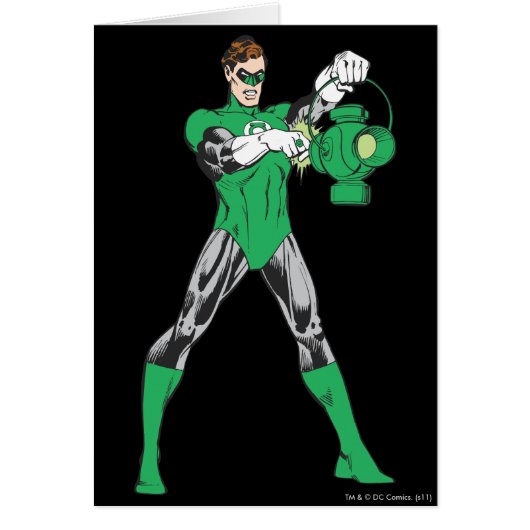 Green Lantern with Lantern Cards (Front)