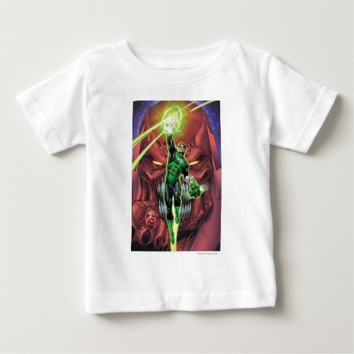 Green Lantern with stream of light _ Color Baby T_Shirt